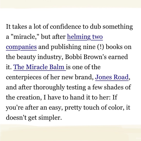 JONES ROAD Miracle Balm | 4g Sample - Picture 5 of 16